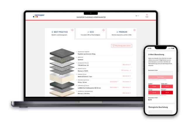 swissporConfigurator jetzt online! swissporConfigurator jetzt online!
